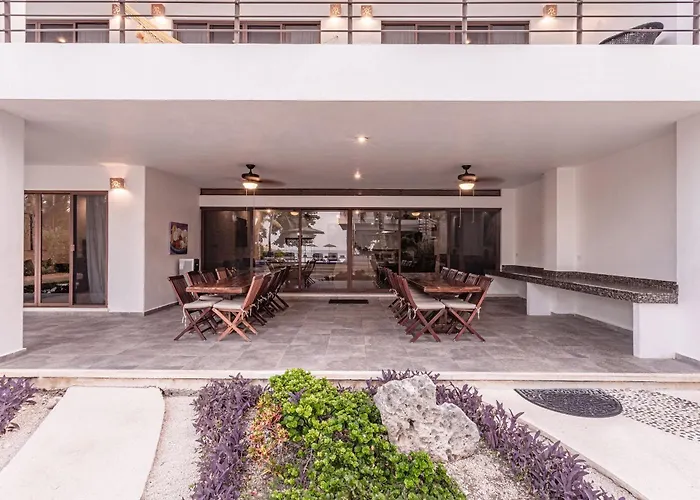 13bdr Bellamar - Private Chef - Beachfront - Weddings-business Retreats-golf-family * Akumal