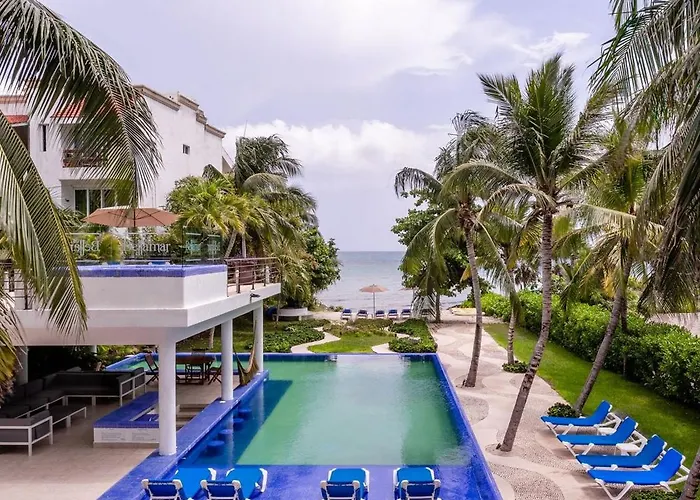 13bdr Bellamar - Private Chef - Beachfront - Weddings-business Retreats-golf-family * Akumal